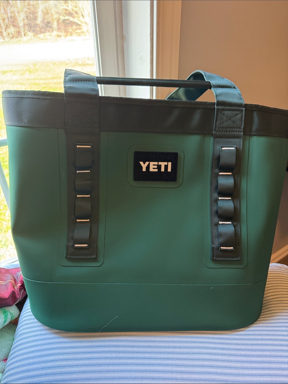 Yeti Camino 35 Carryall Tote Bag in Black Forest Green
